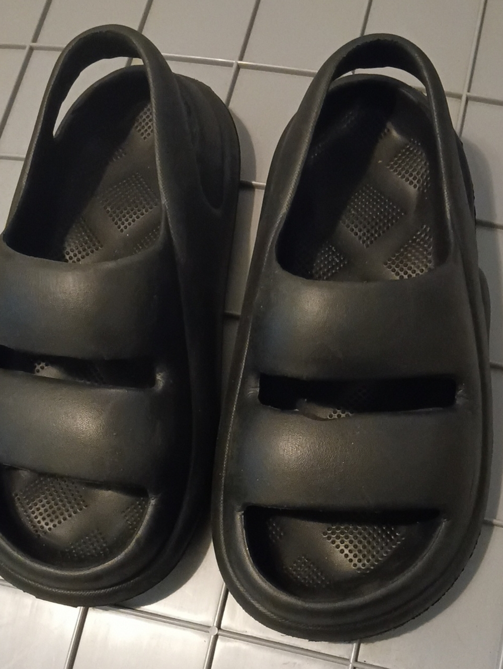 Women’s Black Comfort Slide Sandals
